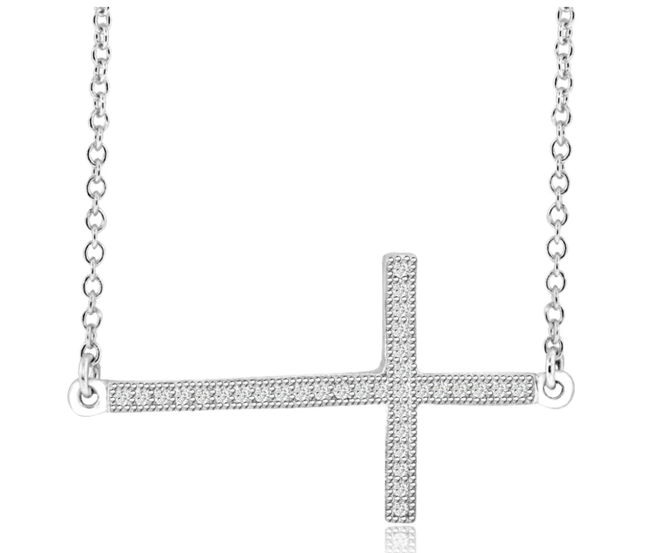 Sterling Silver Cross Necklace