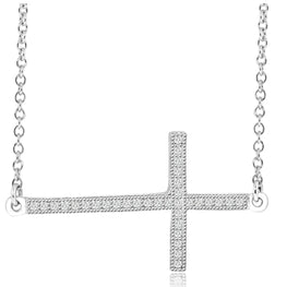 Sterling Silver Cross Necklace