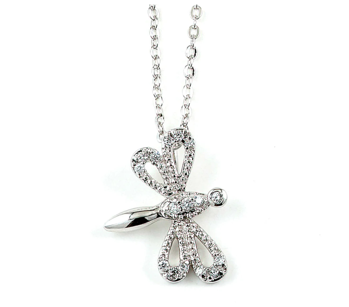 Sterling Silver Dragonfly Necklace